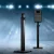 Alpha Speaker Stand Set, Steel, Adjustable 70-117cm, Black, 2pcs, Cable Management, Easy Assembly, 40kg Capacity