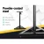 Alpha Speaker Stand, Steel, Adjustable 67-120cm, Black, 2pcs, Surround Sound Studio Home, Durable, Non-Slip Base