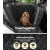 i.Pet Pet Car Seat Cover - Waterproof, Scratch-Resistant 600D Oxford Fabric, Non-Slip, 137x147cm, Black Hammock Style