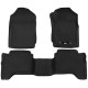Weisshorn Custom Fit Car Floor Mats for Mazda BT50 Dual Crew Cab - Odourless, Waterproof, Non-Slip TPR Rubber, Black