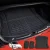 Weisshorn 3PCS Rubber Cargo Mats for Tesla Model 3 (2021-2024) - Durable, Non-Slip, High-Edge, Odourless, Re