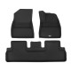 Weisshorn Tesla Model 3 Rubber Floor Mats - Custom Fit, Non-Slip, Durable TPR, Easy Clean, All-Weather Protection