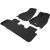 Weisshorn Tesla Model Y Rubber Floor Mats Set 2021-2024 - Custom Fit, Non-Slip, Durable TPR, Easy to Clean, Black