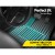 Weisshorn Tesla Model Y Rubber Floor Mats Set 2021-2024 - Custom Fit, Non-Slip, Durable TPR, Easy to Clean, Black