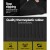 Weisshorn Tesla Model Y Rubber Floor Mats Set 2021-2024 - Custom Fit, Non-Slip, Durable TPR, Easy to Clean, Black