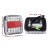 Giantz Pair 26 LED Tail Lights 12V 10x10cm IP68 Waterproof Stop Reverse Indicator for Ute Trailer Truck