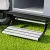 Weisshorn Caravan Step - Single Pull Out, Aluminium, 56x57x23cm, 200KG Capacity, Anti-Slip Design for RV Entry Safety