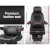 Giantz Universal Tractor Seat Black PU Leather, Adjustable Suspension, Headrest, Armrests for Forklift/Excavator