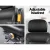 Giantz Universal Tractor Seat Black PU Leather, Adjustable Suspension, Headrest, Armrests for Forklift/Excavator