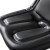 Giantz Universal Tractor Seat PU Leather, Adjustable Backrest, Steel Frame, 50x47x38cm, Fits Forklift & Excavator