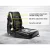 Giantz Universal Tractor Seat: Adjustable PU Leather Backrest, Waterproof, 150mm Sliding Track, for Heavy Machinery