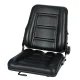 Giantz Universal Tractor Seat - Adjustable PU Leather Chair for Tractors, Forklifts, Excavators | Sturdy Steel Frame