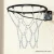 Everfit Heavy-Duty Basketball Net - Steel Chain, 50cm, 12 Hooks, Easy Assembly, 1-Year Warranty, Silver Finish