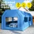 Giantz Inflatable Spray Booth – 1000x500x350cm Mobile Paint Tent with 2 Blowers, 3-Layer Filtration & Oxford PVC Fabric