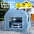 Giantz 4x3M Inflatable Spray Booth Car Paint Tent, 201D Oxford, 0.4mm PVC, Filter System, 750W Blower,