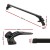 Giantz Universal Car Roof Rack 145cm Aluminium Cross Bars for Bare Roofs, Adjustable, Black, 90kg Capacity