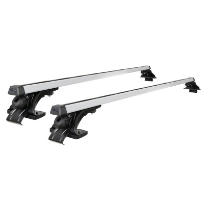 Giantz Universal 145cm Car Roof Racks, Aircraft-Grade Aluminium, Adjustable, No Drilling, Silver, Fits Bare-Roof Cars Giantz Universal 145cm Car Roof Racks, Aircraft-Grade Aluminium, Adjustable, No Drilling, Silver, Fits Bare-Roof Cars