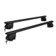 Giantz Universal Car Roof Racks, 126cm Aluminium Cross Bars, Anti-Theft, 90kg Load, Black, Fits Most Cars & SUVs