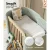 Giselle Bedding Foldable Cot Mattress - Cool Gel Foam, Bamboo Cover, 96.5x67cm, Tri-Fold Design for Portable Comfort