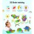 Keezi 120pcs Kids Magnetic Tiles Set - Educational BPA-Free STEM Toy with Storage Box for Ages 3+