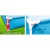 Bestway Kids Square Swimming Pool - 122cm, Rust-Resistant Steel Frame, Heavy-Duty PVC, Easy Setup, 365L Capacity