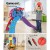 Keezi 100cm Kids Slide Set with Basketball Hoop, Non-Toxic Plastic, Easy Assembly, Indoor/Outdoor Playground Toy