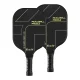 Everfit 2PCS Carbon Fibre Pickleball Paddles Set with Honeycomb Core, 40cm Lightweight Rackets, Ergo Grip & Carry Bags
