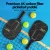 Everfit 2PCS Carbon Fibre Pickleball Paddles Set with Honeycomb Core, 40cm Lightweight Rackets, Ergo Grip & Carry Bags