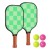 Everfit Fibreglass Pickleball Paddle Set 2PCS with 4 Balls & Bag, 40cm Tournament Size, Lightweight & Durable