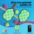 Everfit Fibreglass Pickleball Paddle Set 2PCS with 4 Balls & Bag, 40cm Tournament Size, Lightweight & Durable