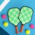 Everfit Fibreglass Pickleball Paddle Set 2PCS with 4 Balls & Bag, 40cm Tournament Size, Lightweight & Durable
