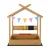 Keezi Wooden Kids Sandpit Sandbox with Canopy, Water Basins, Funnel, Drawing Board, 146cm Outdoor Play Set