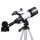 Portable 150X HD Astronomy Telescope, 70mm Refractor with Tripod, Smartphone Adaptor, for Kids and Adults