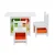Keezi 3PCS Kids Table and Chairs Set with Storage Boxes, Eco-Friendly Particle Board, White, EN71 Certified, Ages 3+ Keezi 3PCS Kids Table and Chairs Set with Storage Boxes, Eco-Friendly Particle Board, White, EN71 Certified, Ages 3+