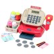 Keezi Kids Cash Register Playset - Colourful 18pc Role-Play Toy with Scanner, Calculator, Money, 31x11.5x15cm, Ages 3