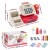 Keezi Kids Cash Register Playset - Colourful 18pc Role-Play Toy with Scanner, Calculator, Money, 31x11.5x15cm, Ages 3