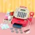 Keezi Kids Cash Register Playset - Colourful 18pc Role-Play Toy with Scanner, Calculator, Money, 31x11.5x15cm, Ages 3