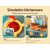 Keezi Kids Kitchen Pretend Play Set - 73pcs, Multicoloured, 69.5x27.5x92.5cm, Lights & Sounds, EN71