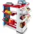 Keezi Kids Pretend Role Play Supermarket Set - 24 Piece Playset with Cash Register, Trolley, Sound & Light Features