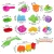 Keezi Kids Sand & Water Table Play Set - EN71 Certified, Non-Toxic, 26-Piece Outdoor Fun with Adjustable Umbrella
