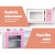 Keezi Kids Wooden Princess Kitchen Play Set - MDF & Pine, 108x100x29cm, Realistic Design, Safe & Sturdy, Ages 3+