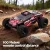 Keezi Kids 2WD Off-Road Remote Control Car - 1:8 Scale, 38km/h Speed, Simulated Lights, 45cm, Ages 8+,
