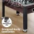 5FT Soccer Foosball Table Game Set for Adults and Kids, MDF Board, Sturdy Legs, 2 Balls, Indoor Party Fun