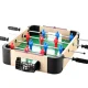 Portable Mini Soccer Table Foosball Game - MDF Frame, Anti-Slip Handles, Chrome Rods, 41x32x9.5cm, Ages 3