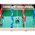 Portable Mini Soccer Table Foosball Game - MDF Frame, Anti-Slip Handles, Chrome Rods, 41x32x9.5cm, Ages 3