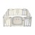 Keezi Baby Playpen: 16-Panel Foldable HDPE Toddler Fence with Safety Lock, Anti-Slip, 60cm Height, Easy Assembly