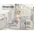 Keezi Baby Playpen: 16-Panel Foldable HDPE Toddler Fence with Safety Lock, Anti-Slip, 60cm Height, Easy Assembly