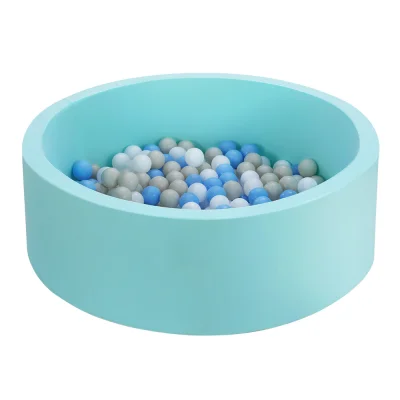 Keezi Kids Ball Pit 90x30cm Ocean Foam Play Pool - Safe, Non-Toxic, Easy-Clean Design with 200 Smooth Balls, Ages 3-8
