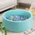 Keezi Kids Ball Pit 90x30cm Ocean Foam Play Pool - Safe, Non-Toxic, Easy-Clean Design with 200 Smooth Balls, Ages 3-8