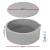 Keezi Kids Ball Pit 90x30cm - Grey Ocean Foam Play Pool with 200 Soft Balls, EN71 Safety Approved, Easy Assembly